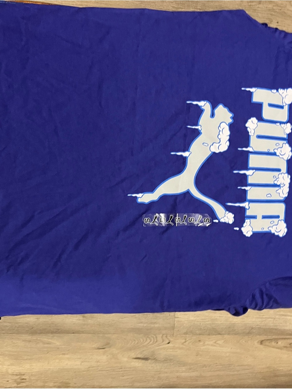 Men's Purple Puma Short Sleeve Tee